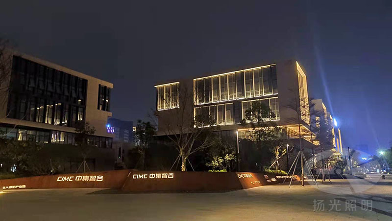 產(chǎn)業(yè)園景觀照明工程實拍圖